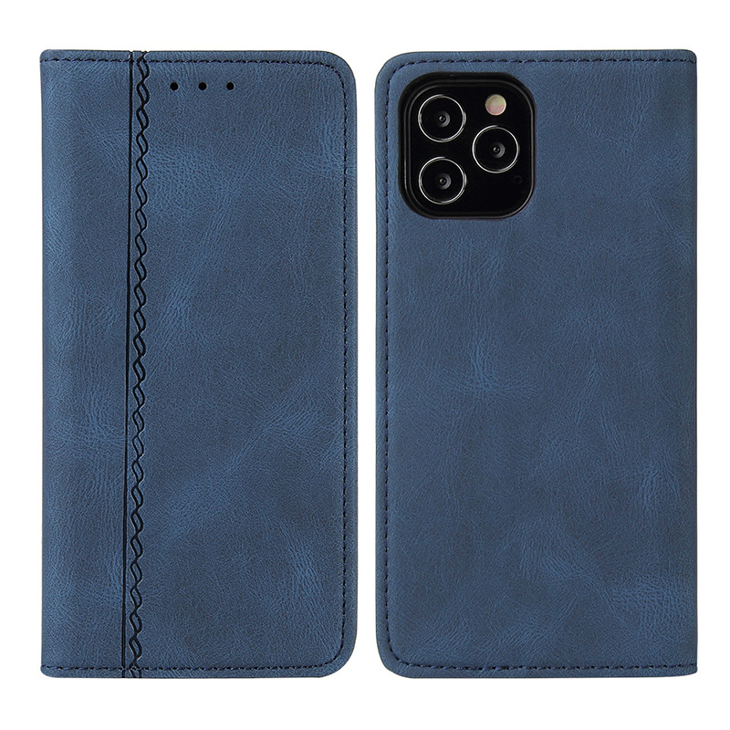 Handcrafted Flip Cover Leather Phone Case